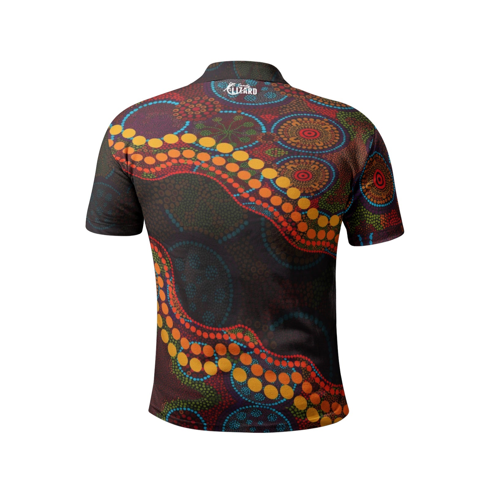 Men's All-Over-Print Polo Shirts
