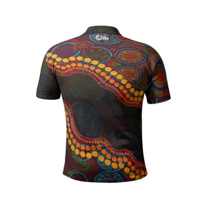 Men's All-Over-Print Polo Shirts