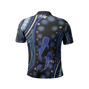 Sandy lizard Men's All-Over-Print Polo Shirts