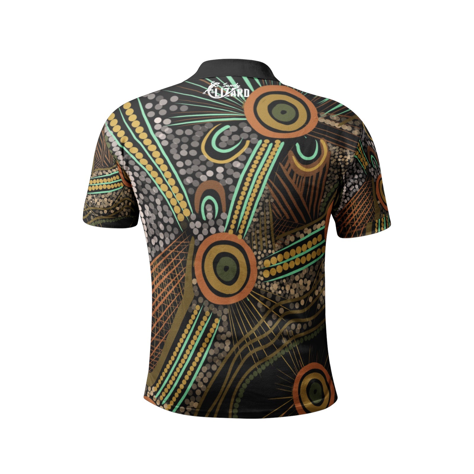 Men's All-Over-Print Polo Shirts